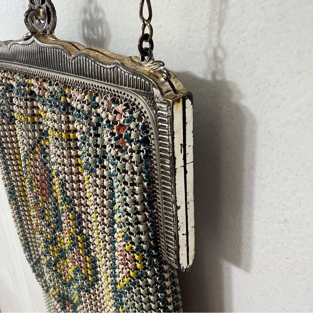 Antique Whiting & Davis Art Deco Mesh Bag - Picture 11 of 16